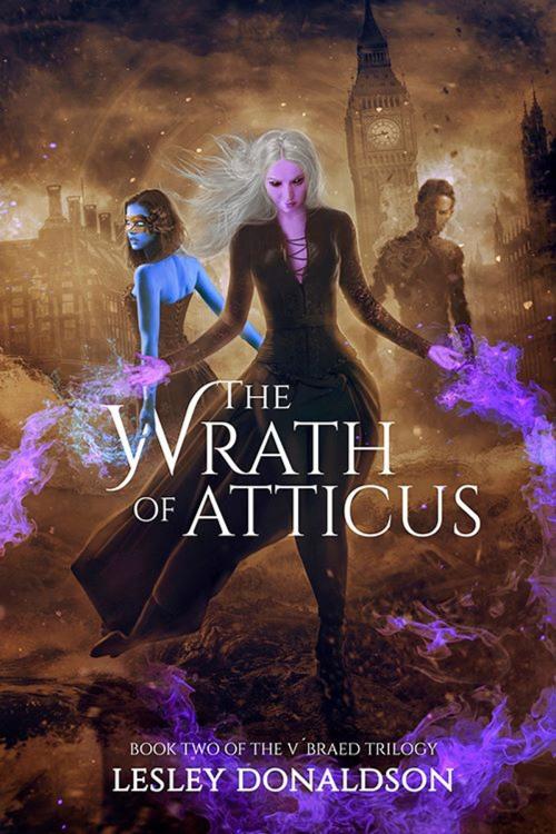 Cover of the book The Wrath of Atticus by Lesley Donaldson, Aquhorthies Publishing