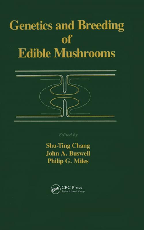 Cover of the book Genetics and Breeding of Edible Mushrooms by A.C. Chang, CRC Press