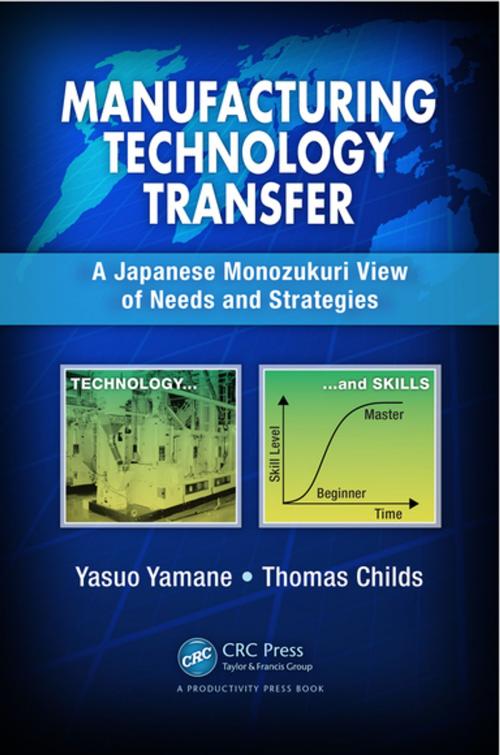 Cover of the book Manufacturing Technology Transfer by Yasuo Yamane, Tom Childs, Taylor and Francis