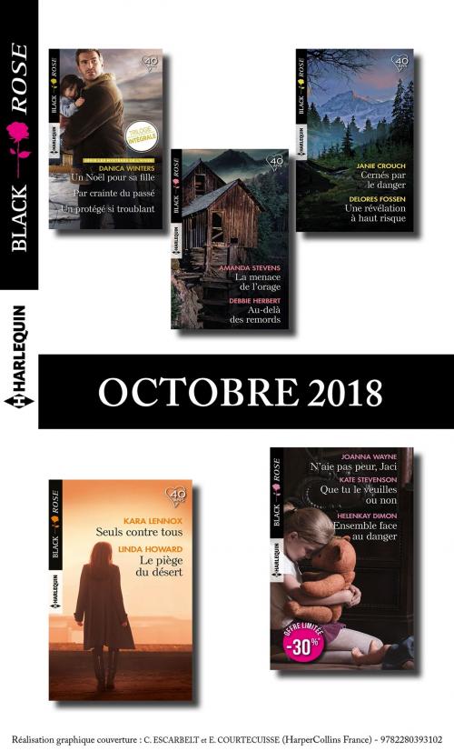 Cover of the book 12 romans Black Rose (n°500 à 503 - Octobre 2018) by Collectif, Harlequin