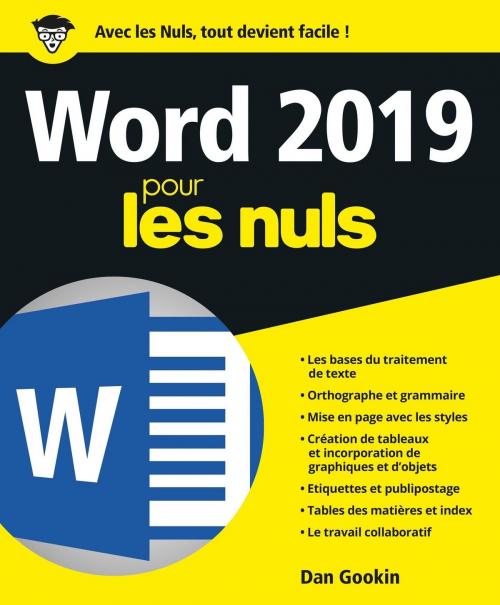 Cover of the book Word 2019 pour les Nuls by Dan GOOKIN, edi8