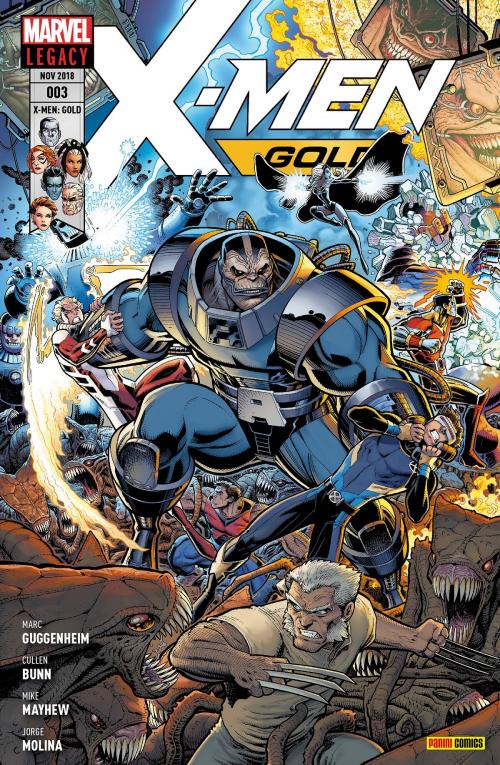 Cover of the book X-Men: Gold 3 - Macht's noch einmal… X-Men by Marc Guggenheim, Marvel bei Panini Comics