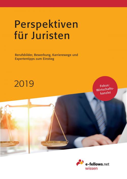 Cover of the book Perspektiven für Juristen 2019 by , e-fellows.net