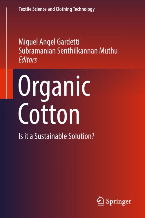 Cover of the book Organic Cotton by , Springer Singapore