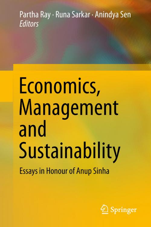 Cover of the book Economics, Management and Sustainability by , Springer Singapore