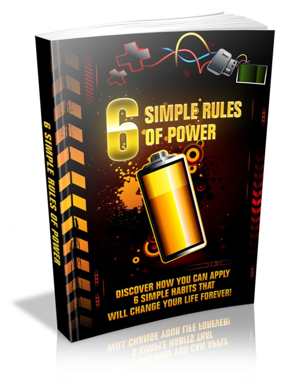 Big bigCover of 6 Simple Rules Of Power