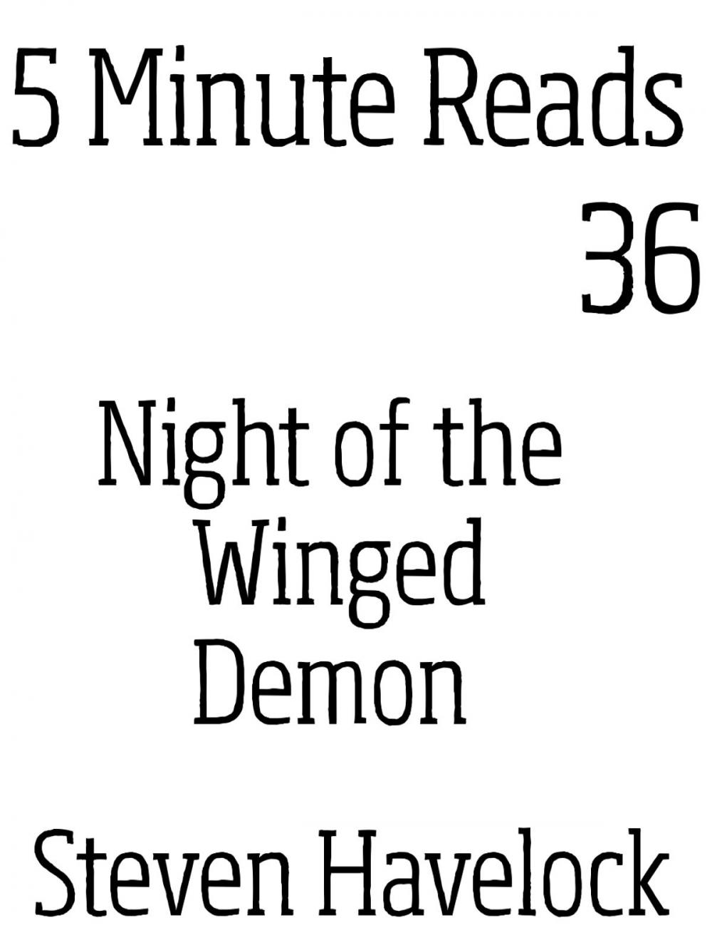 Big bigCover of Night of the Winged Demon