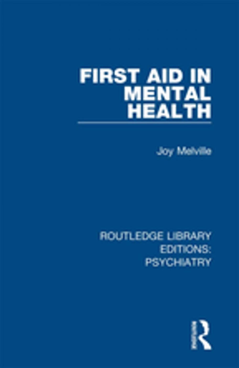 Big bigCover of First Aid in Mental Health