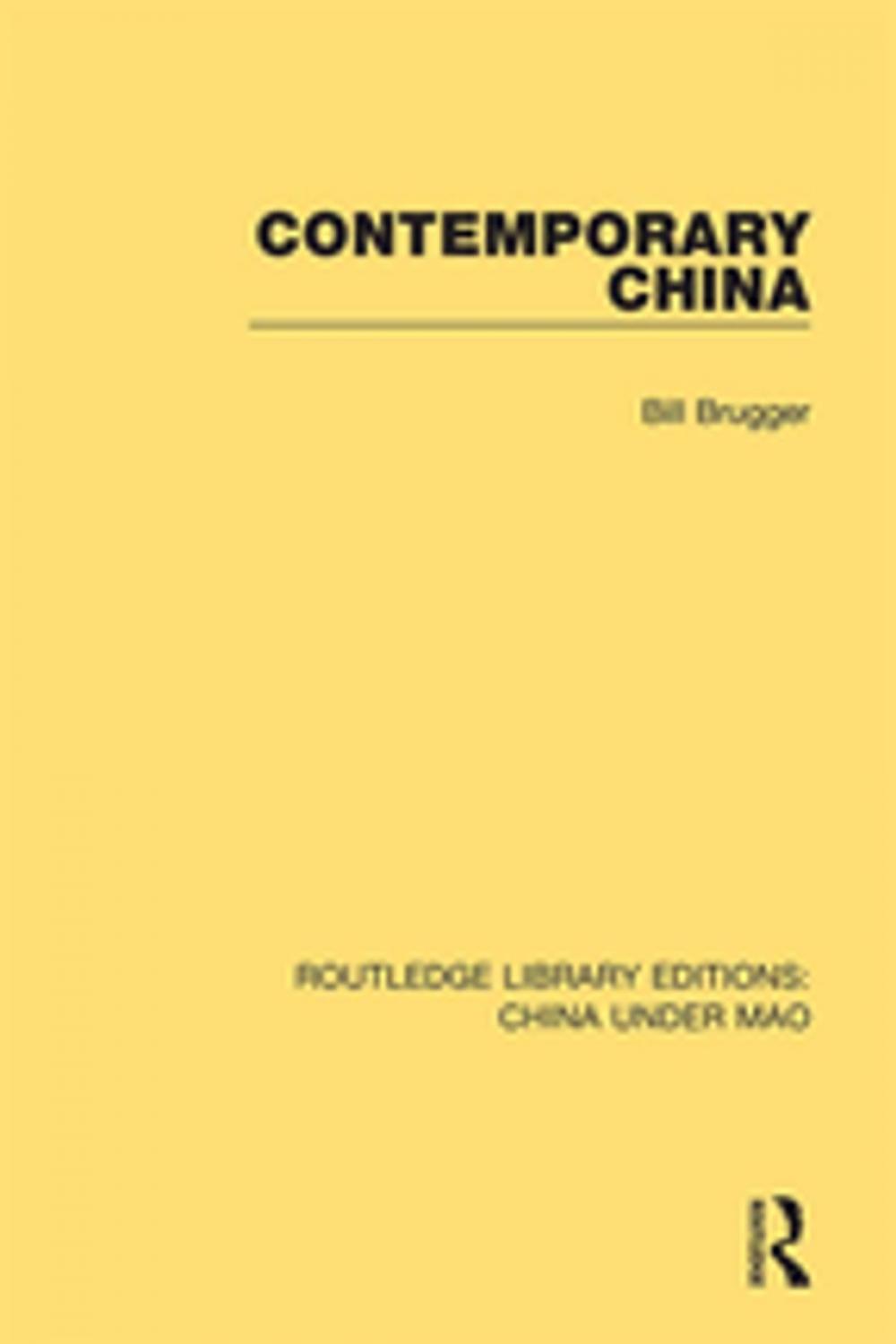 Big bigCover of Contemporary China