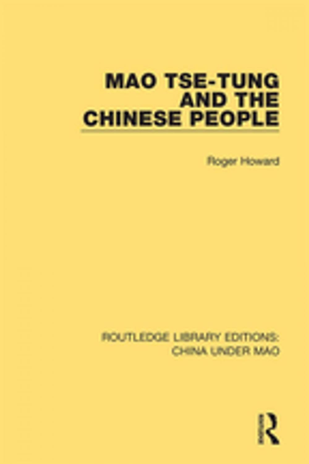 Big bigCover of Mao Tse-tung and the Chinese People
