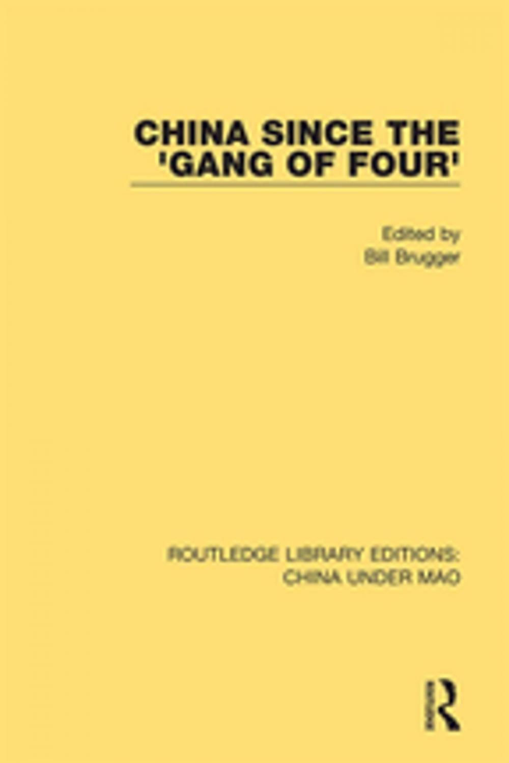 Big bigCover of China Since the 'Gang of Four'