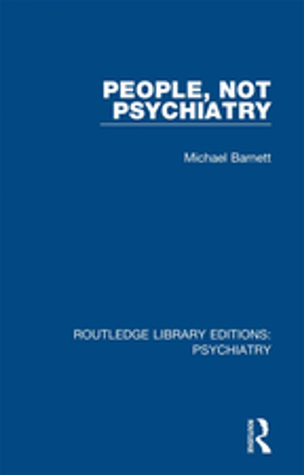 Big bigCover of People, Not Psychiatry