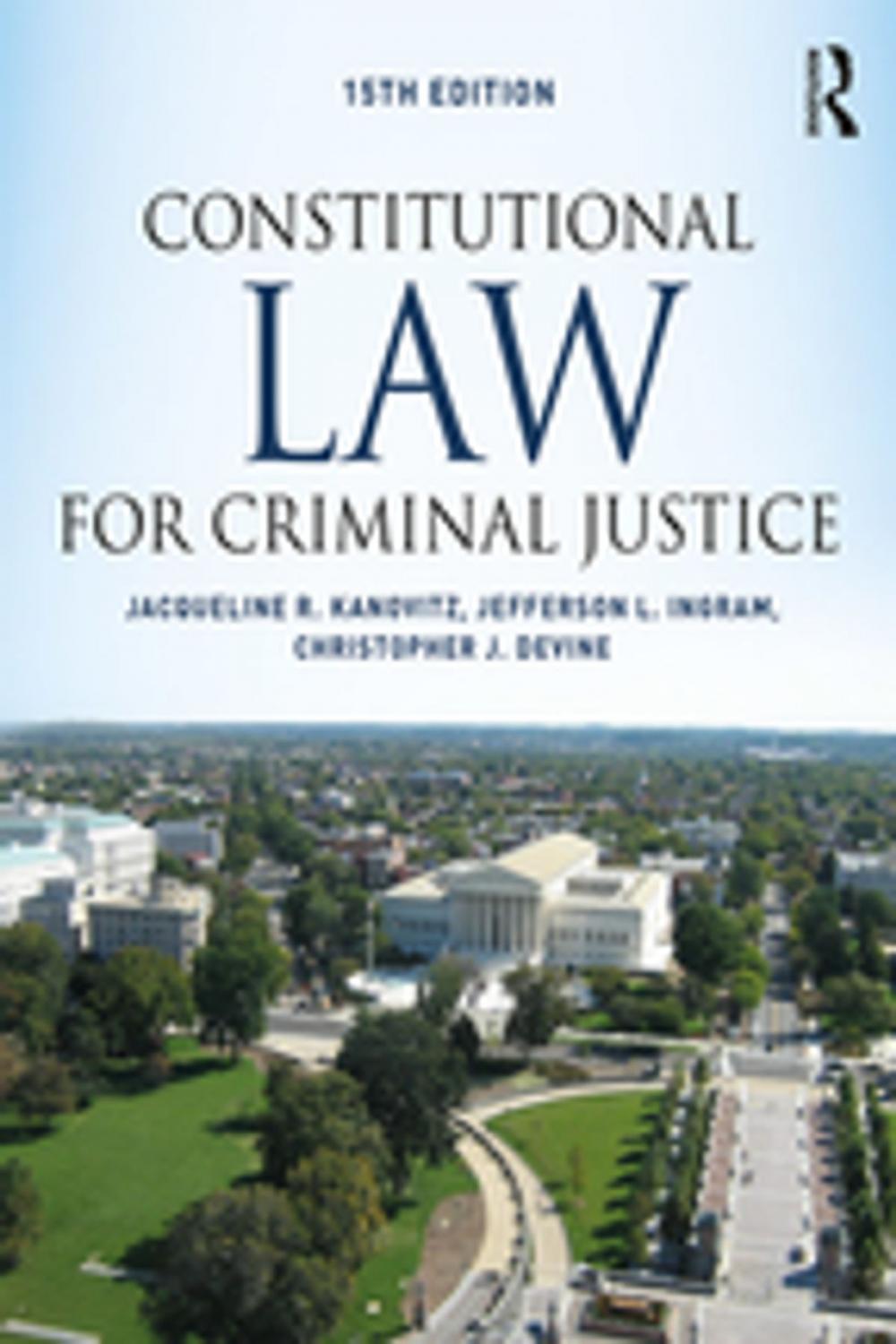 Big bigCover of Constitutional Law for Criminal Justice