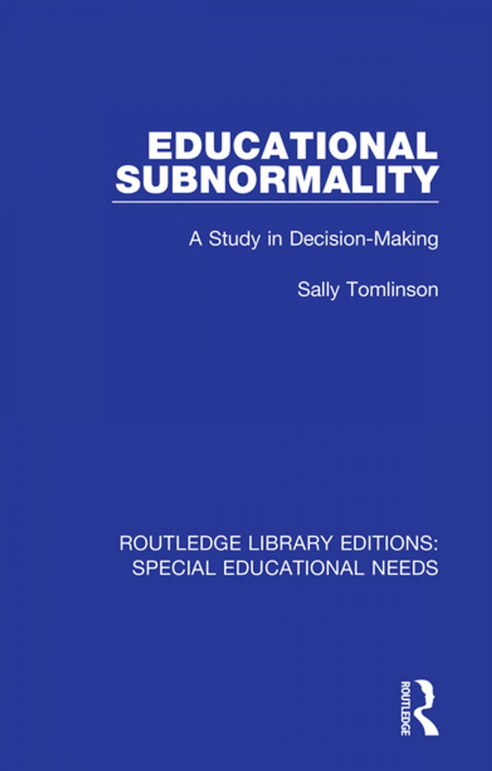 Big bigCover of Educational Subnormality