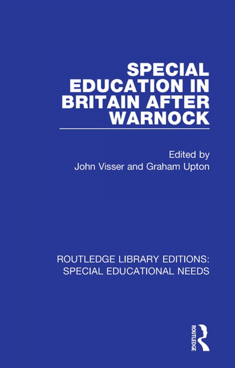 Big bigCover of Special Education in Britain after Warnock