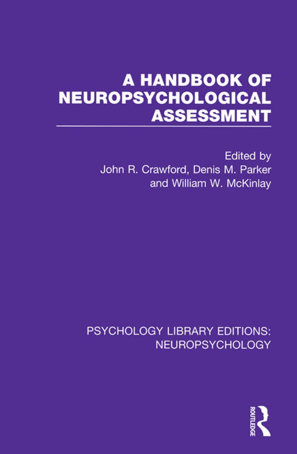 Big bigCover of A Handbook of Neuropsychological Assessment