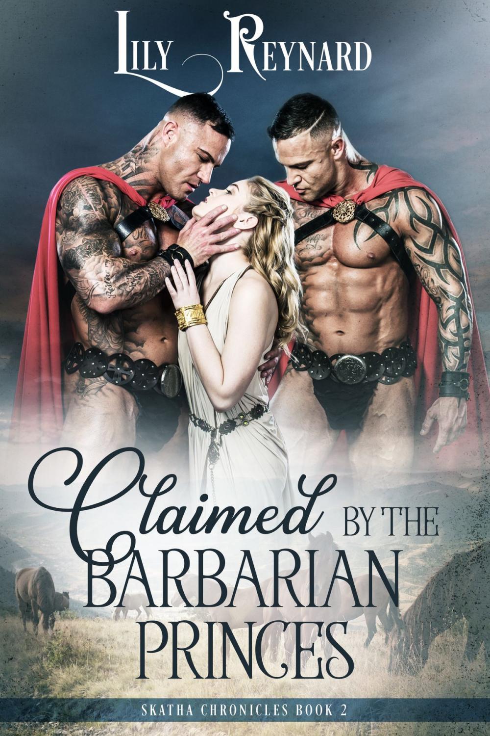 Big bigCover of Claimed by the Barbarian Princes (Skatha Chronicles, Book 2)