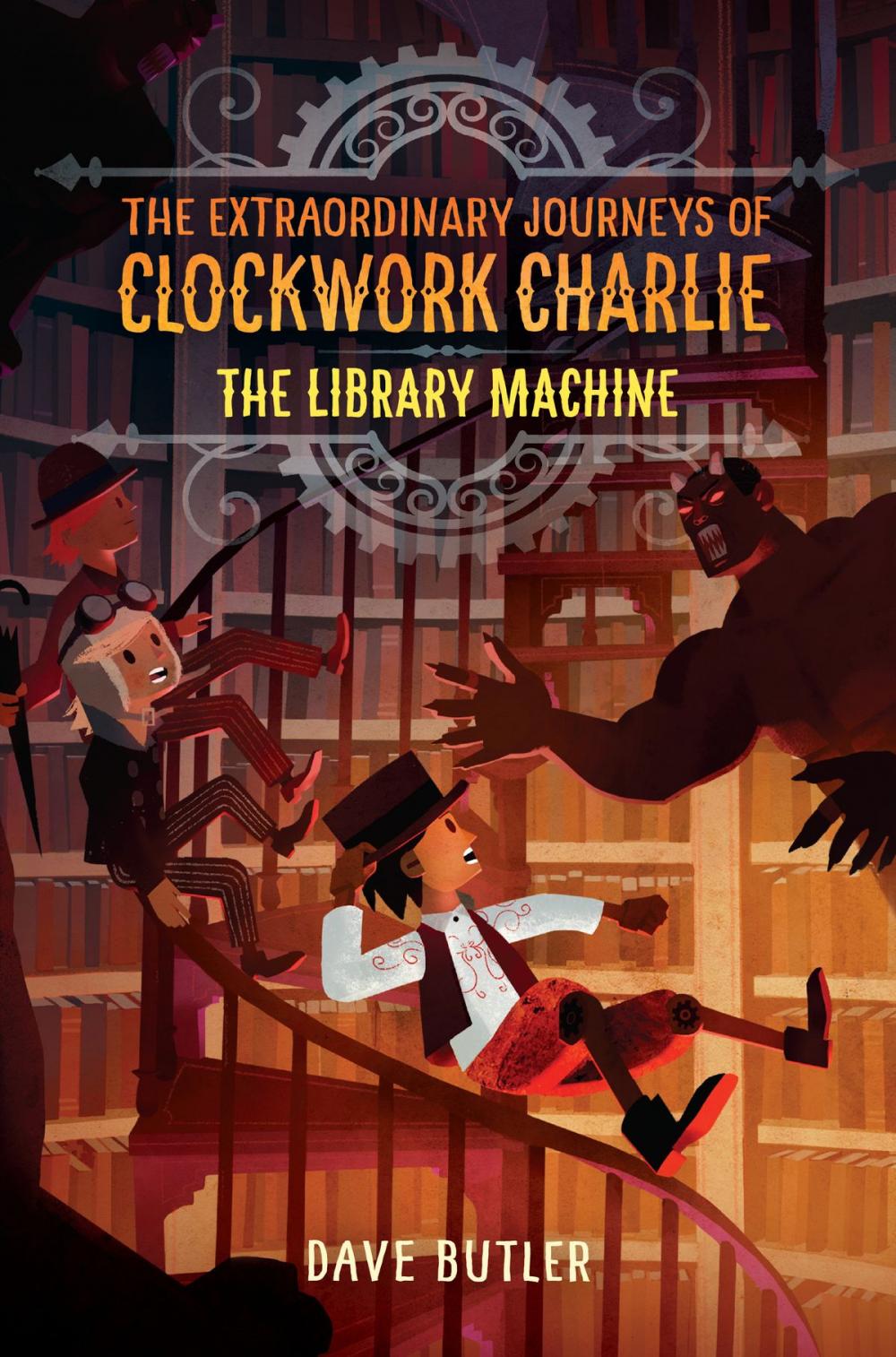 Big bigCover of The Library Machine (The Extraordinary Journeys of Clockwork Charlie)