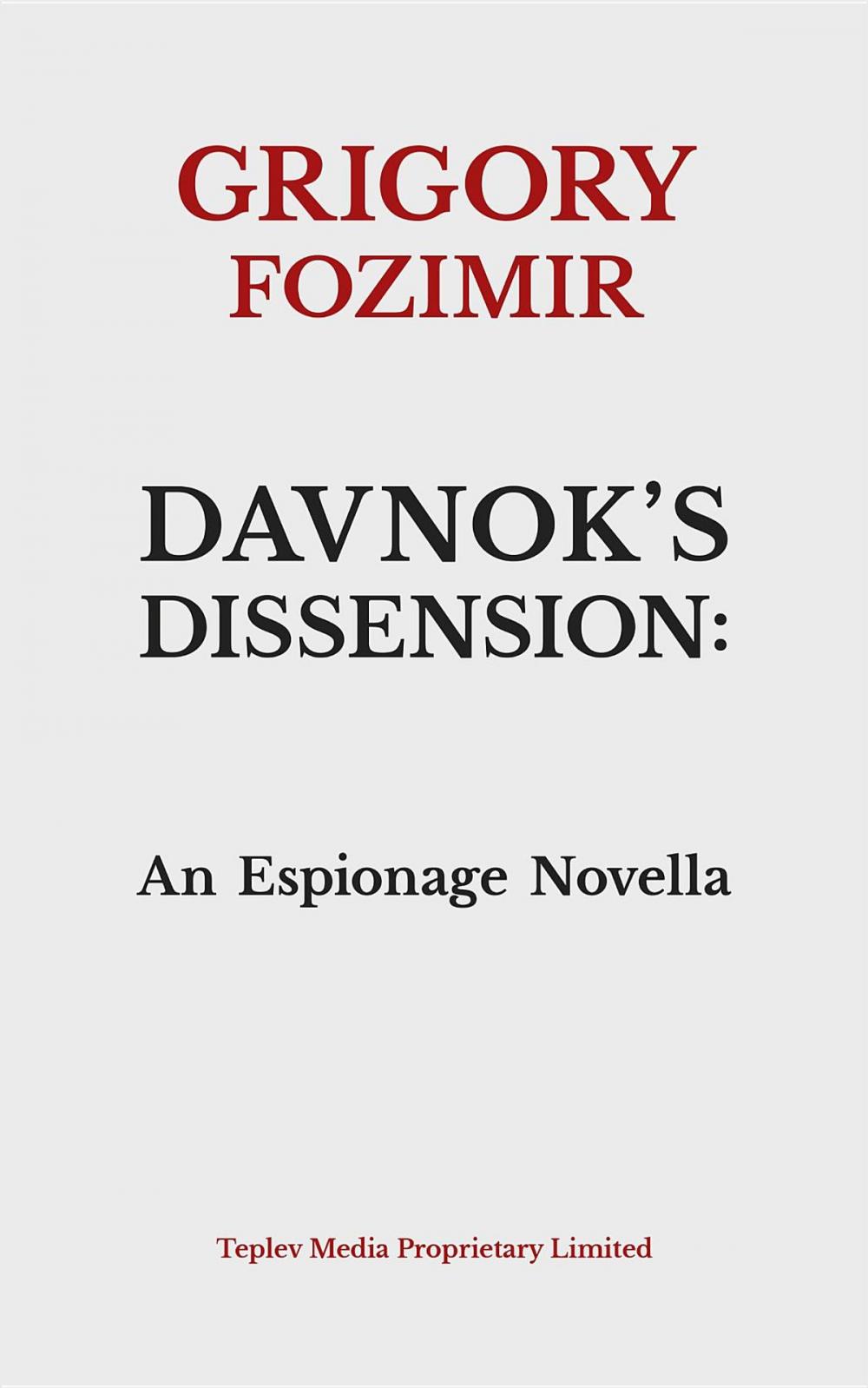 Big bigCover of Davnok's Dissension