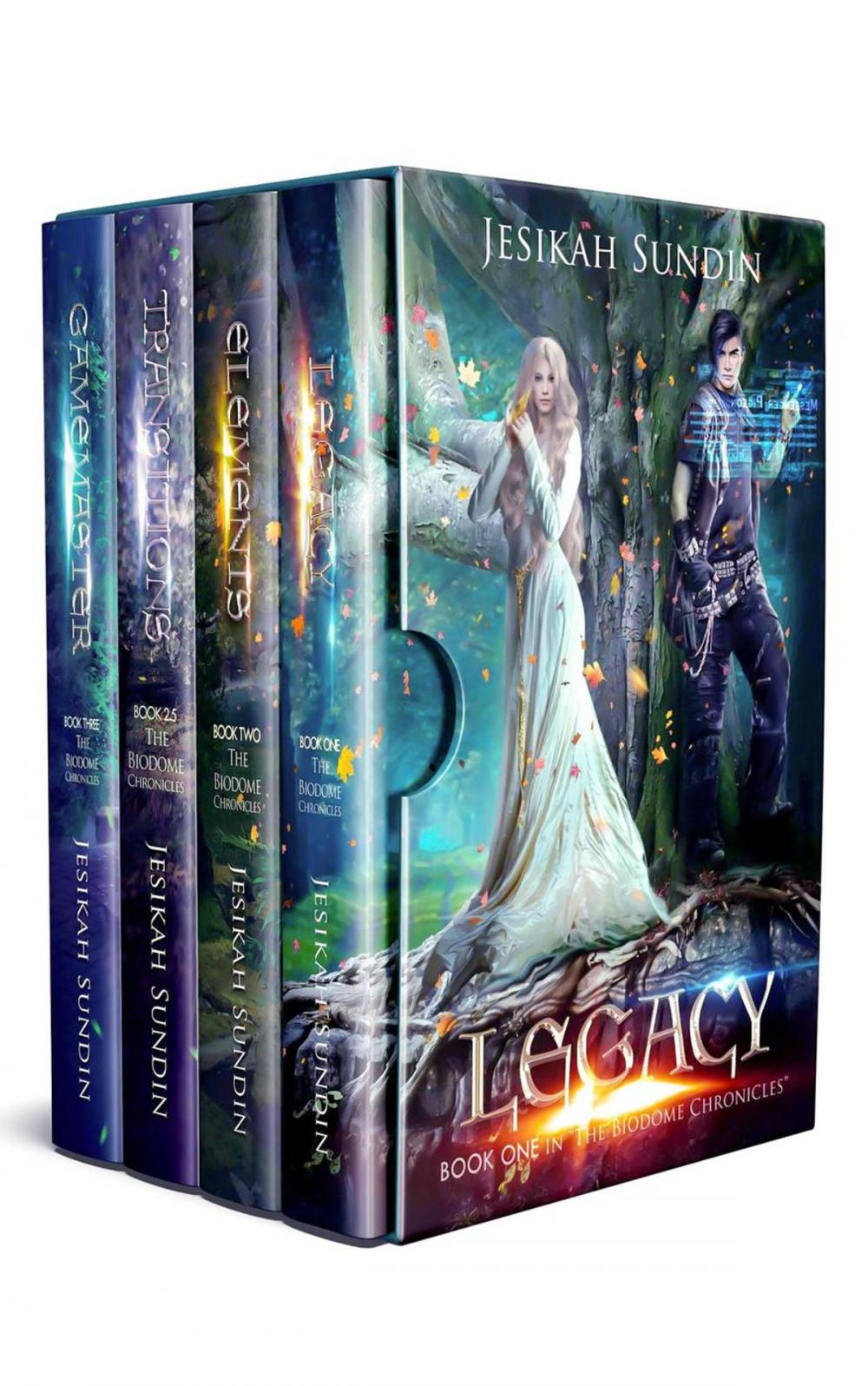 Big bigCover of The Biodome Chronicles Box Set: 4 BOOKS: Legacy, Elements, Transitions, and Gamemaster