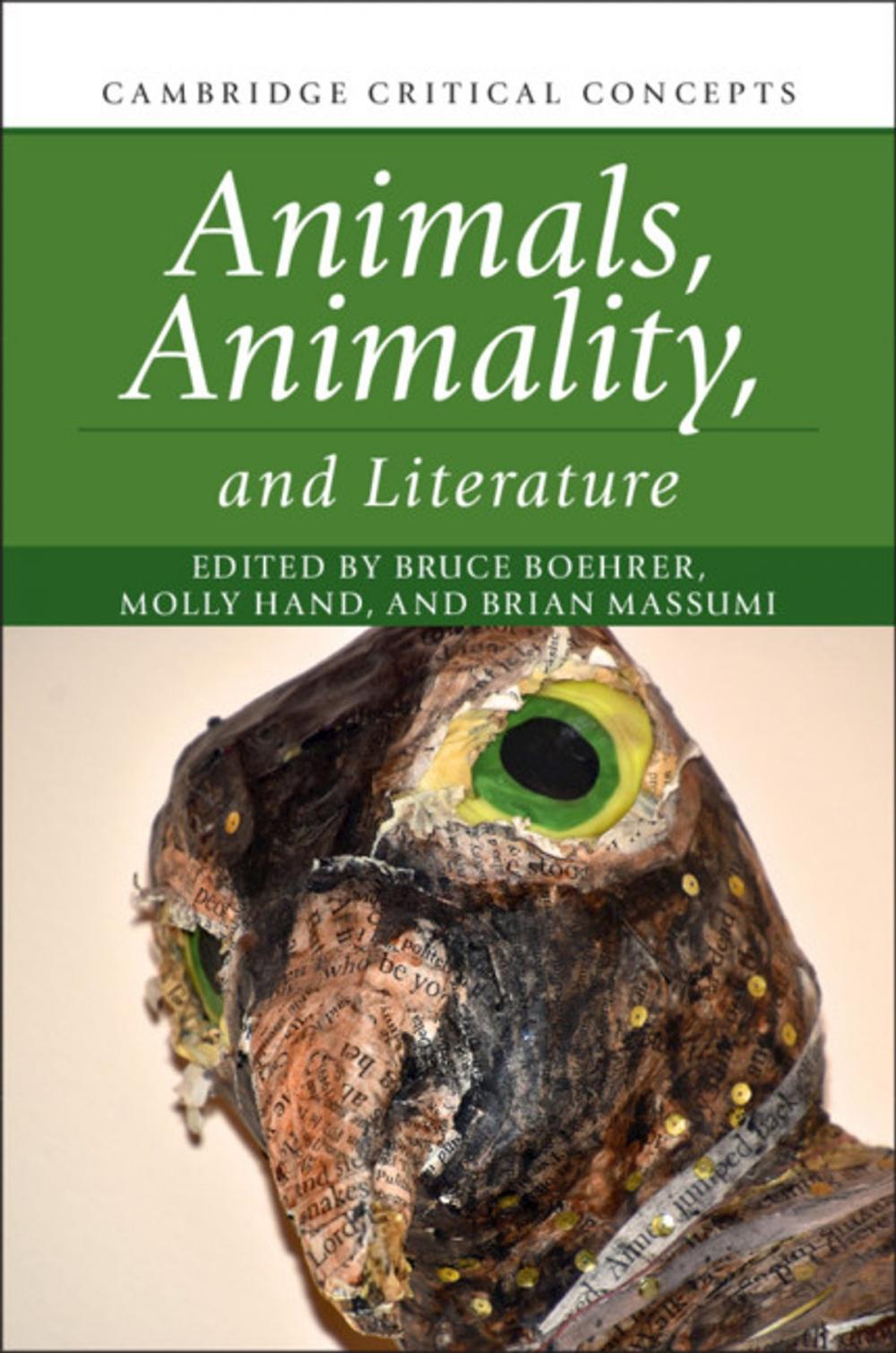 Big bigCover of Animals, Animality, and Literature