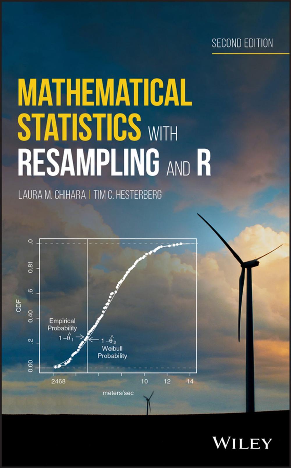 Big bigCover of Mathematical Statistics with Resampling and R