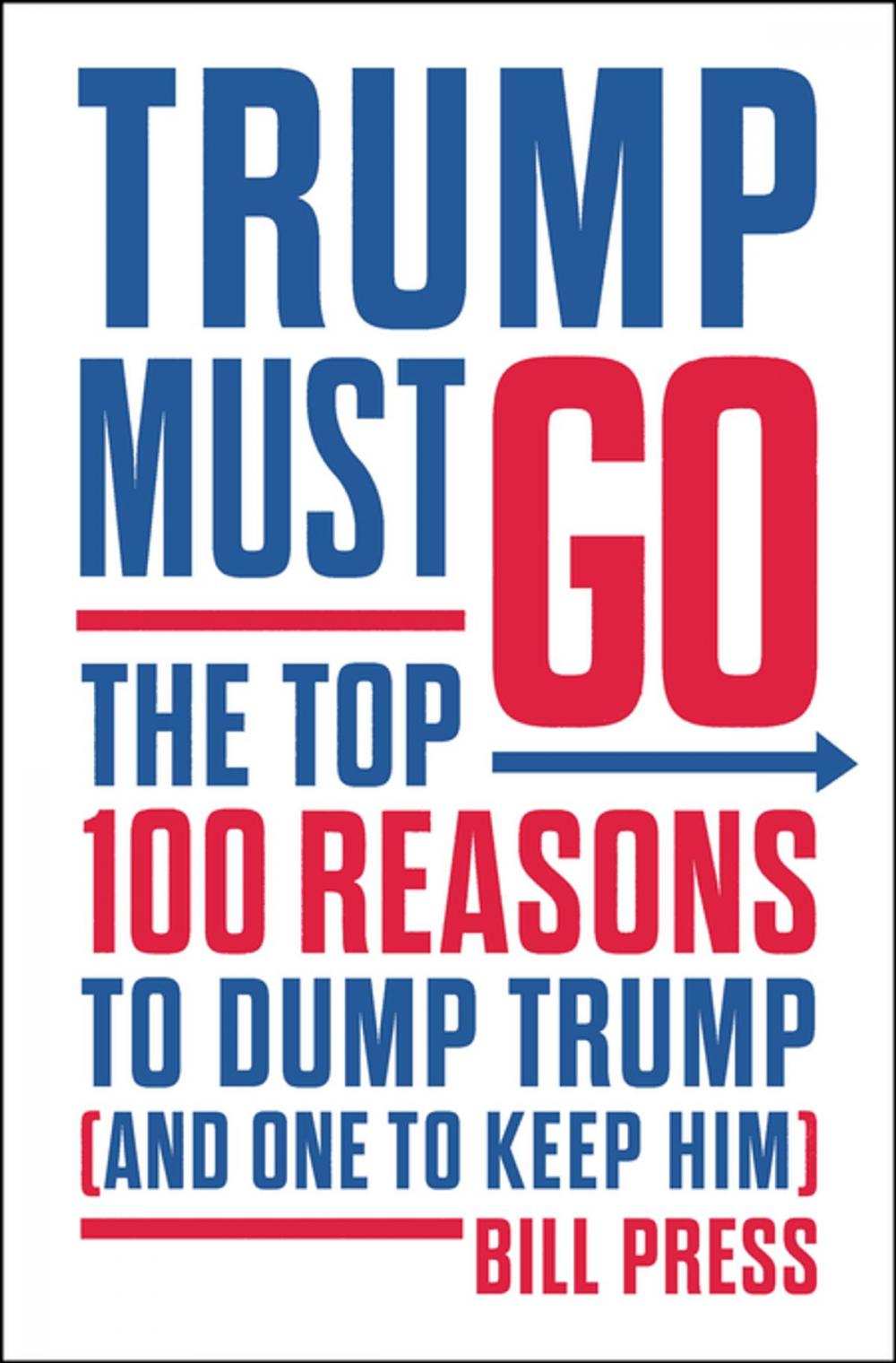 Big bigCover of Trump Must Go