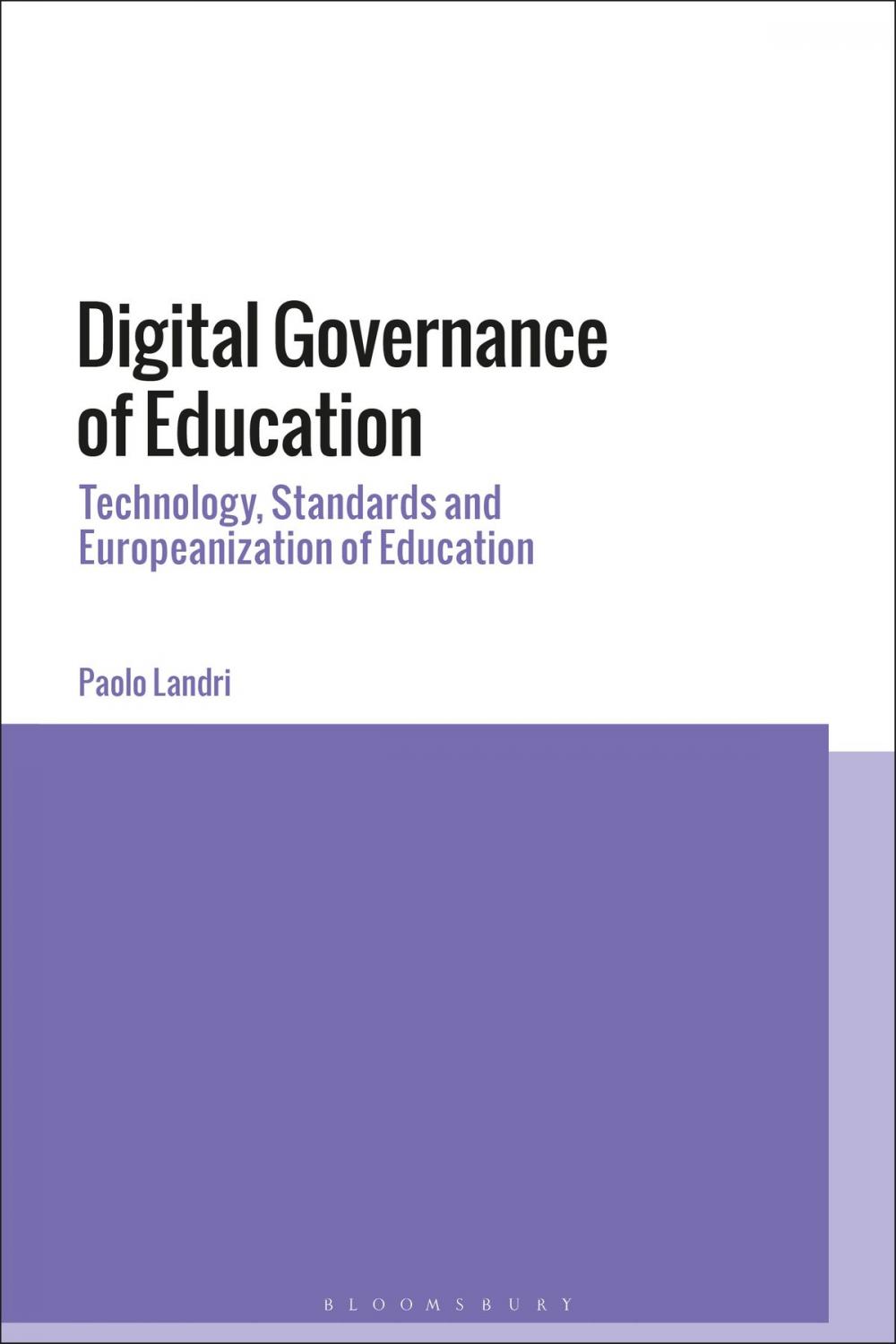 Big bigCover of Digital Governance of Education