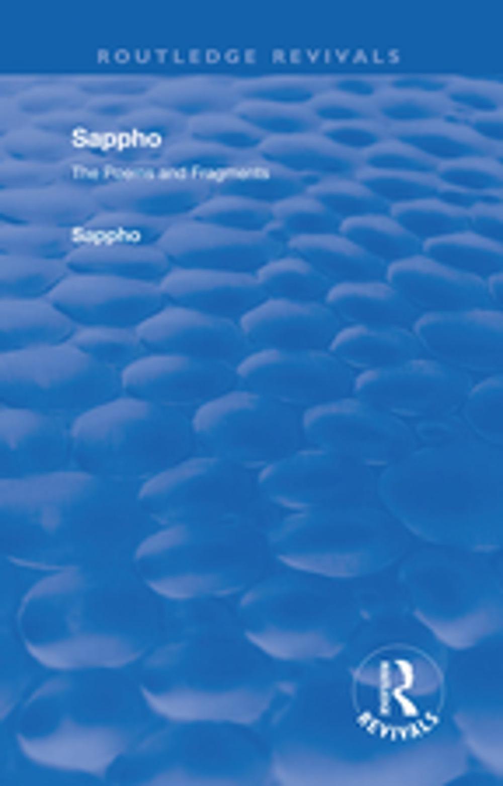 Big bigCover of Revival: Sappho - Poems and Fragments (1926)