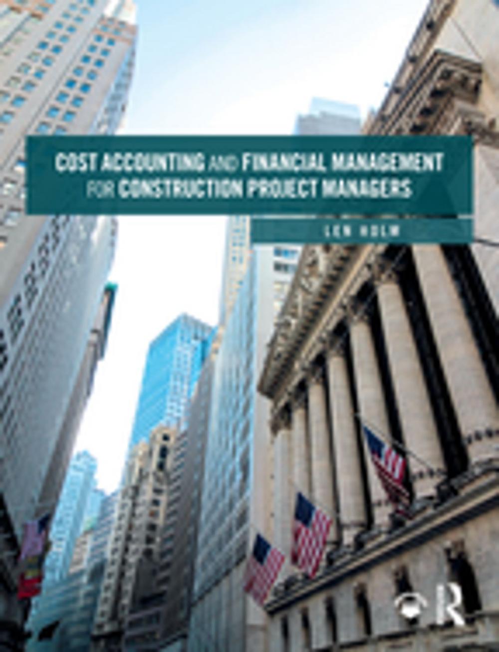 Big bigCover of Cost Accounting and Financial Management for Construction Project Managers