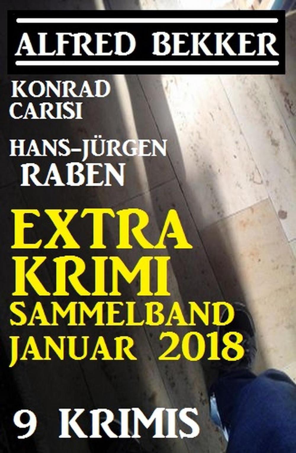 Big bigCover of Extra Krimi Sammelband Januar 2018: 9 Krimis