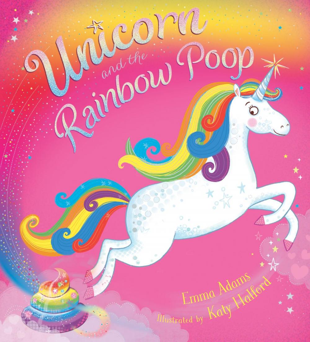 Big bigCover of Unicorn and Rainbow Poop