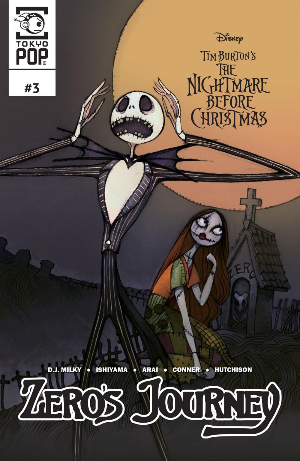 Big bigCover of Disney Manga: Tim Burton's The Nightmare Before Christmas -- Zero's Journey Issue #03