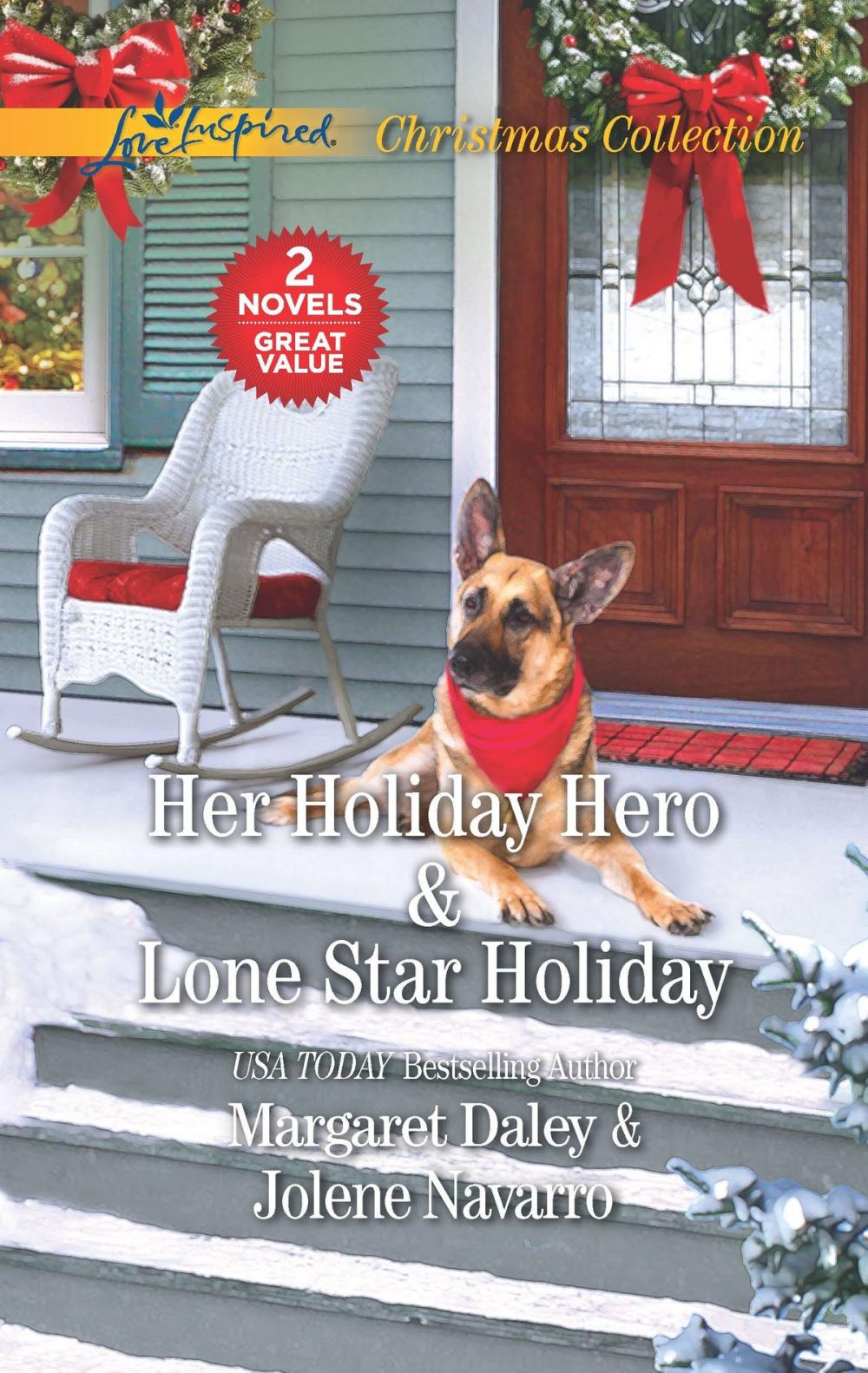 Big bigCover of Her Holiday Hero and Lone Star Holiday