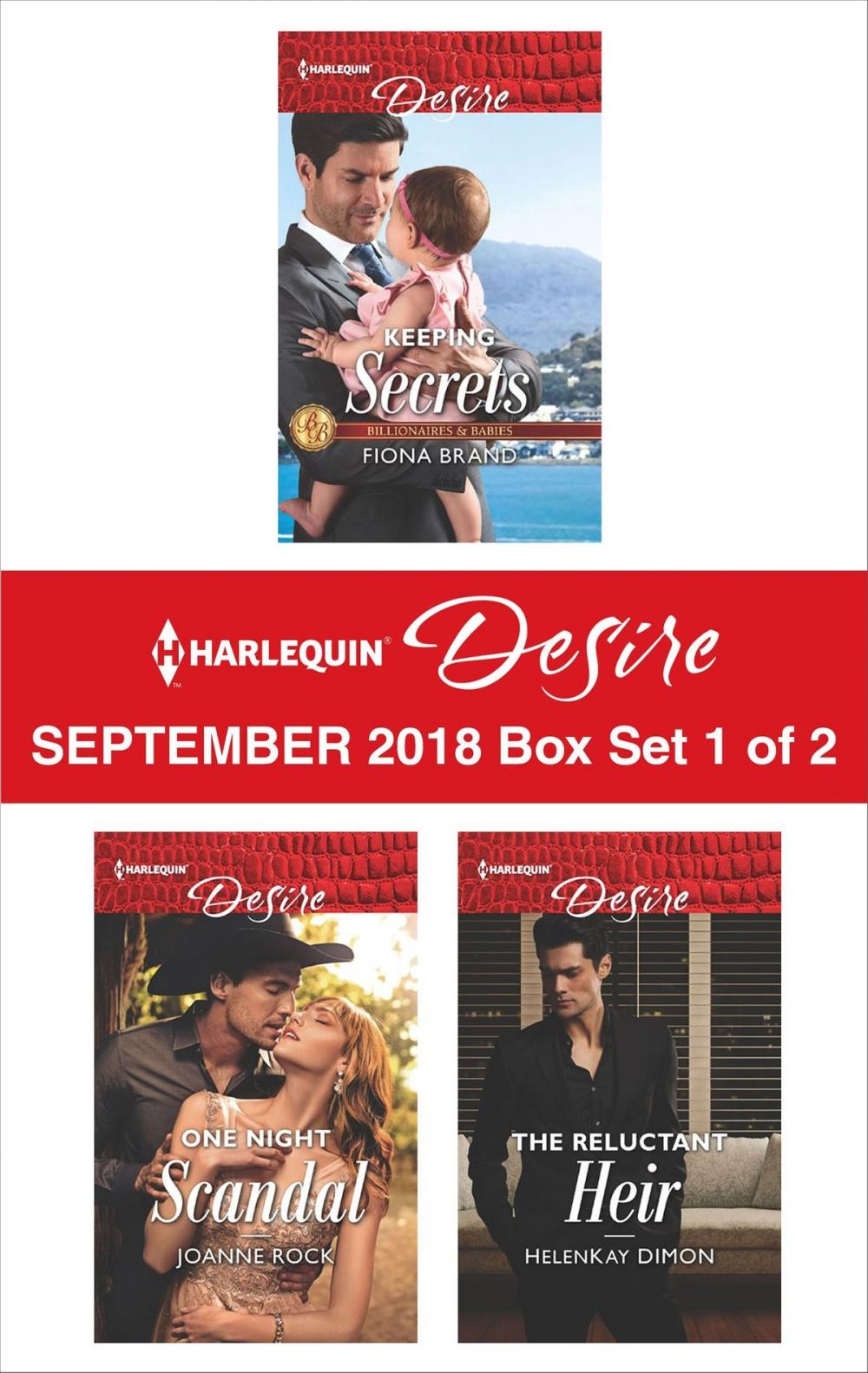 Big bigCover of Harlequin Desire September 2018 - Box Set 1 of 2