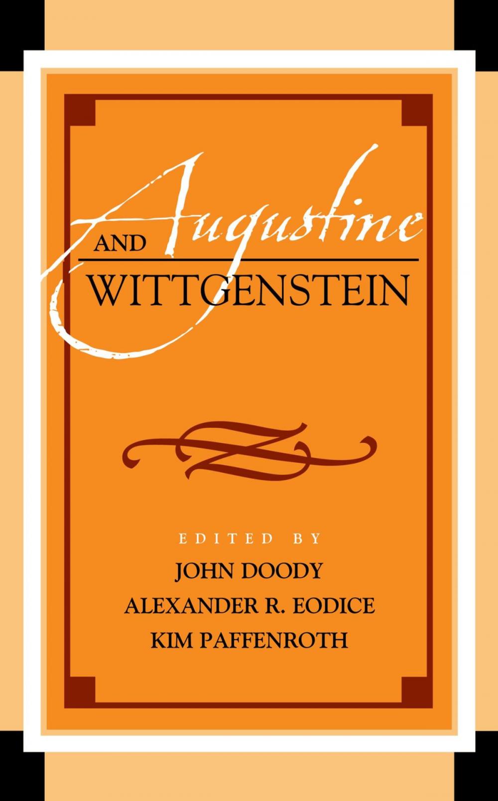 Big bigCover of Augustine and Wittgenstein