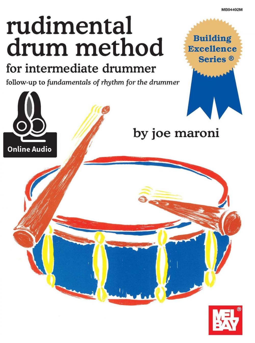 Big bigCover of Rudimental Drum Method for the Intermediate Drummer