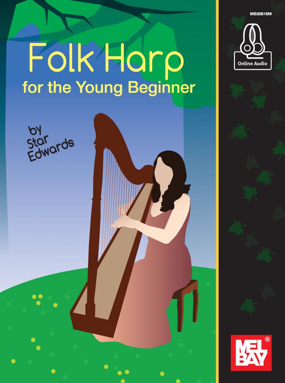 Big bigCover of Folk Harp for the Young Beginner