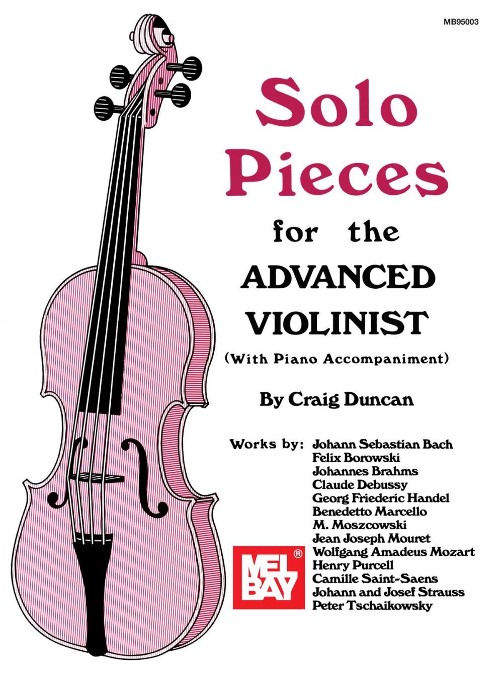 Big bigCover of Solo Pieces for the Advanced Violinist