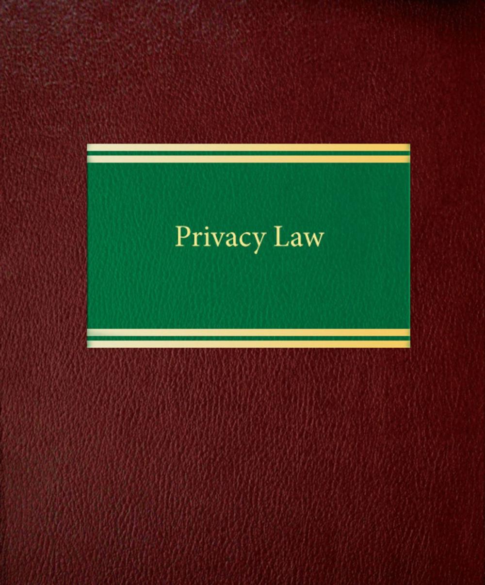 Big bigCover of Privacy Law