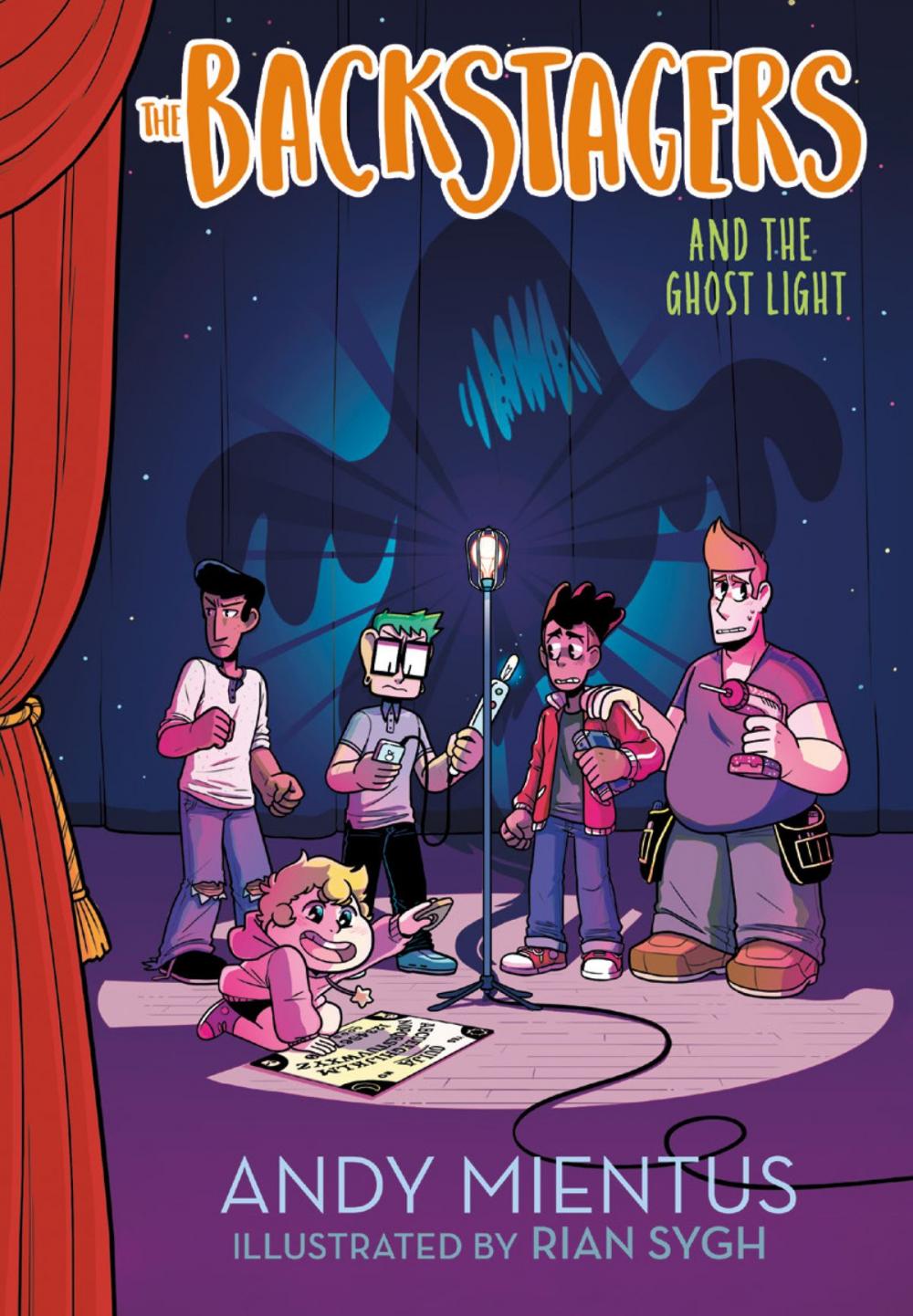 Big bigCover of The Backstagers and the Ghost Light (Backstagers #1)