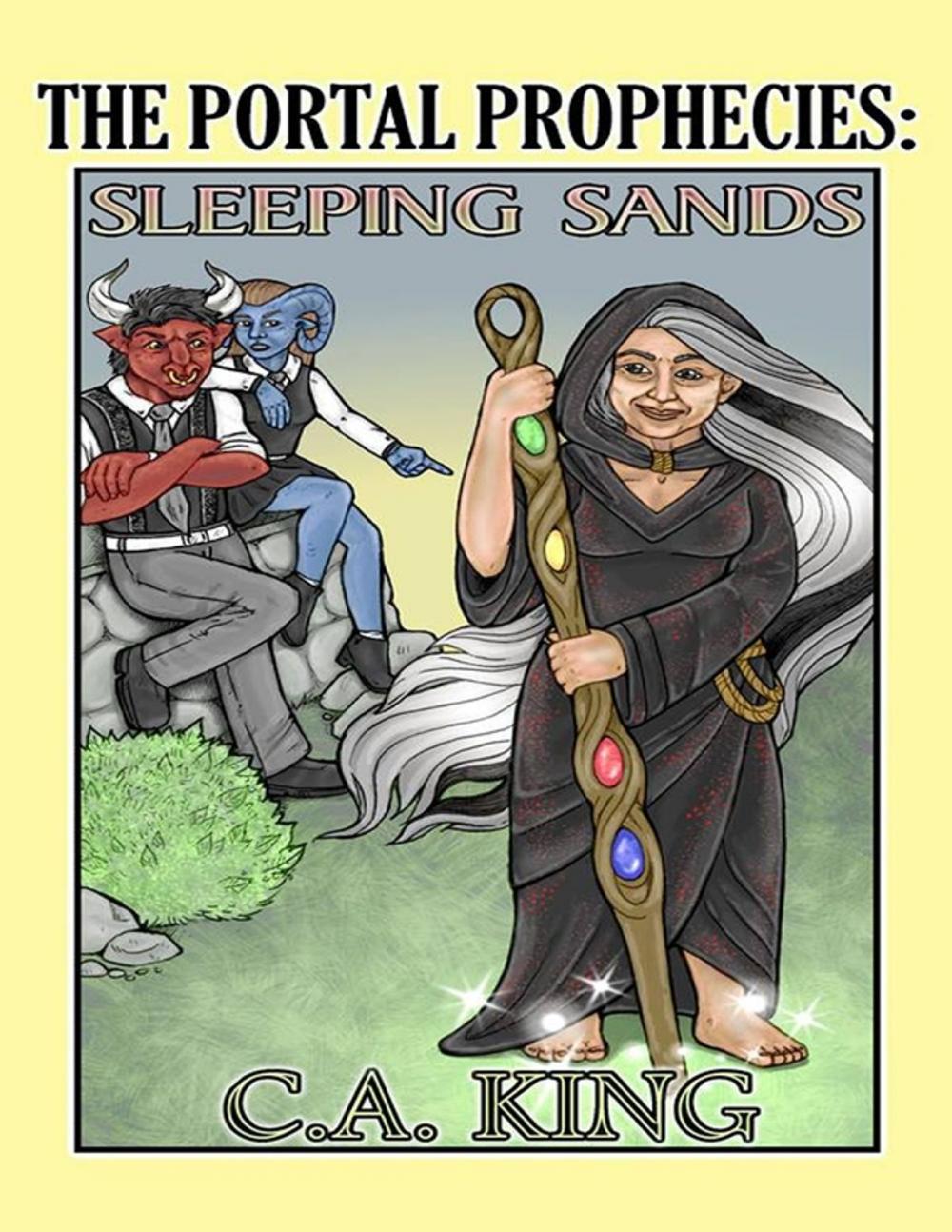 Big bigCover of The Portal Prophecies: Sleeping Sands