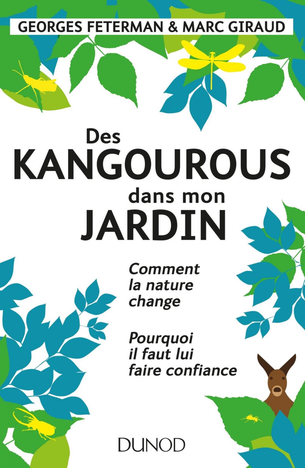 Big bigCover of Des kangourous dans mon jardin