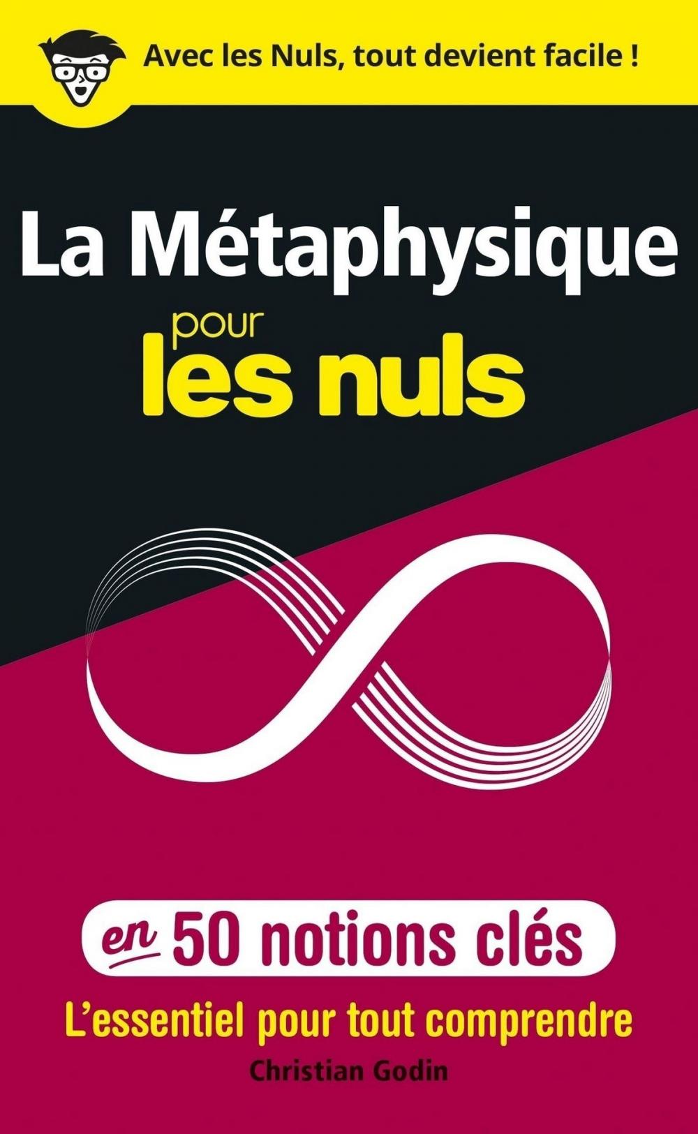 Big bigCover of La Métaphysique pour les Nuls en 50 notions clés