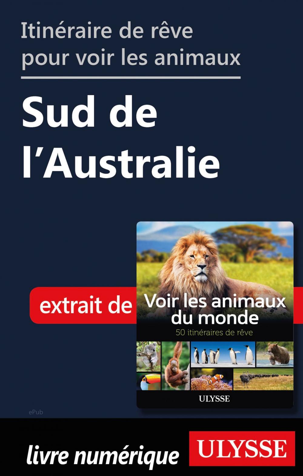 Big bigCover of Itinéraire de rêve pour voir les animaux Sud de l'Australie