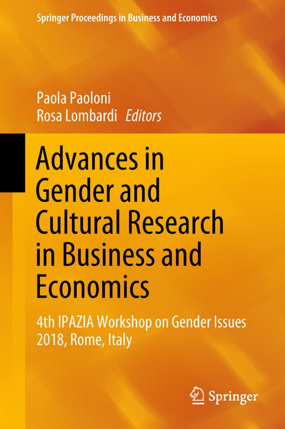 Big bigCover of Advances in Gender and Cultural Research in Business and Economics