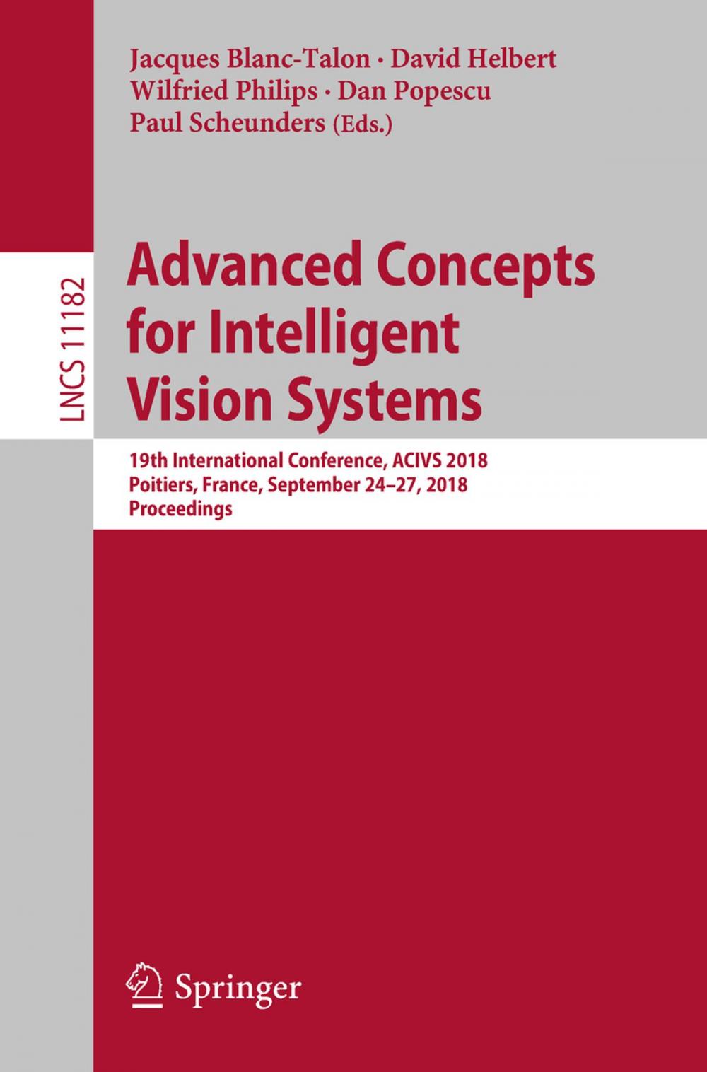 Big bigCover of Advanced Concepts for Intelligent Vision Systems