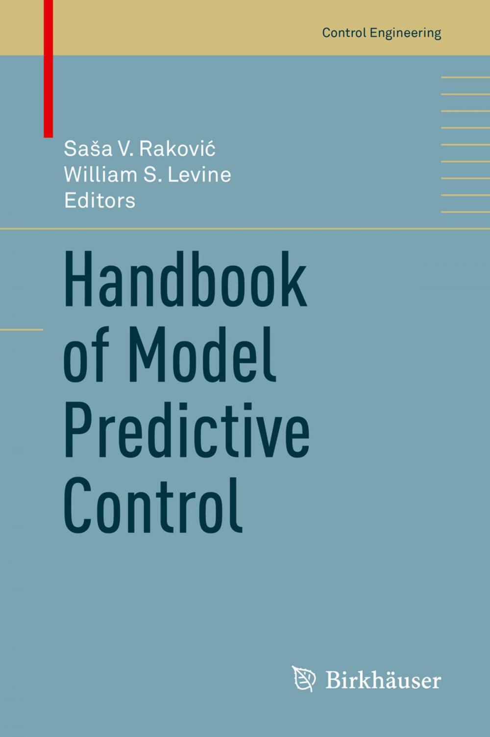 Big bigCover of Handbook of Model Predictive Control