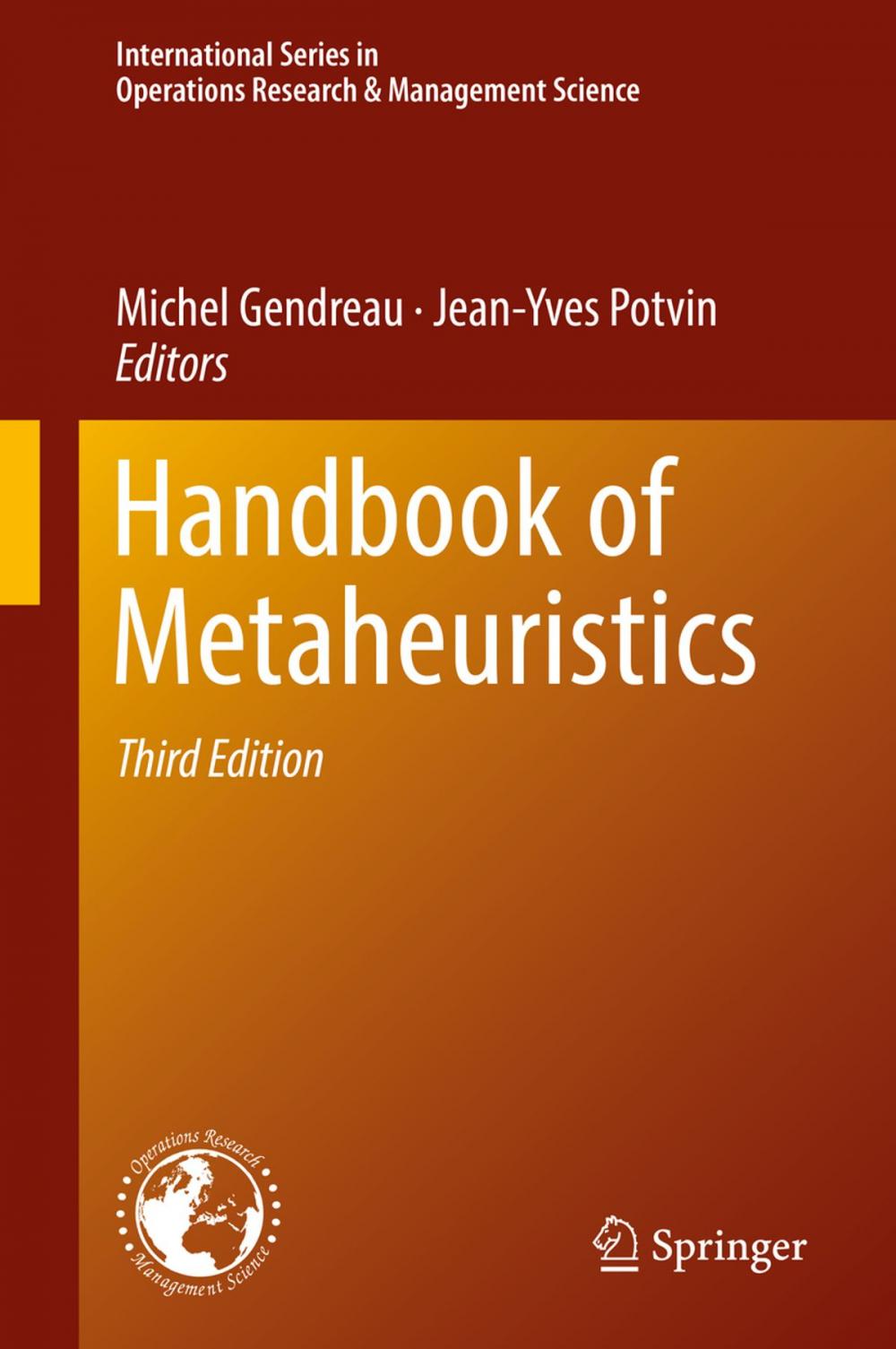 Big bigCover of Handbook of Metaheuristics