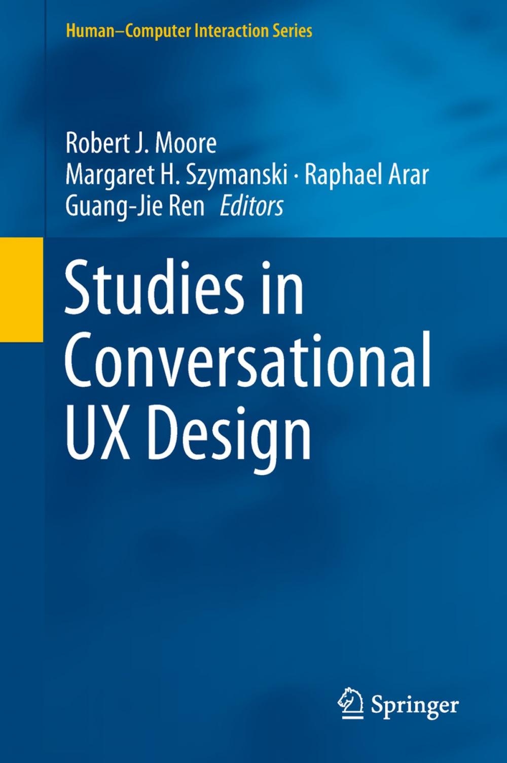 Big bigCover of Studies in Conversational UX Design